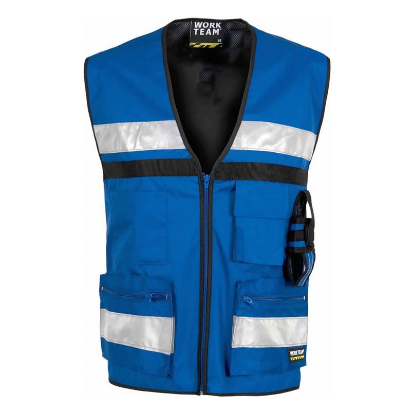 Chaleco A.V.  multibolsillos y cierre cremallera - KRNN Prove