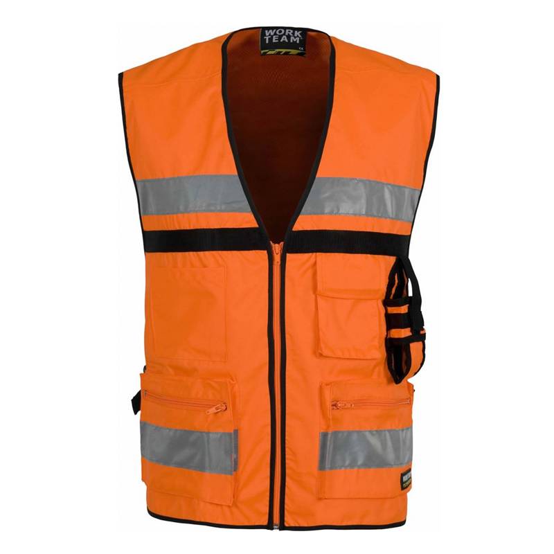 Chaleco A.V.  multibolsillos y cierre cremallera - KRNN Prove