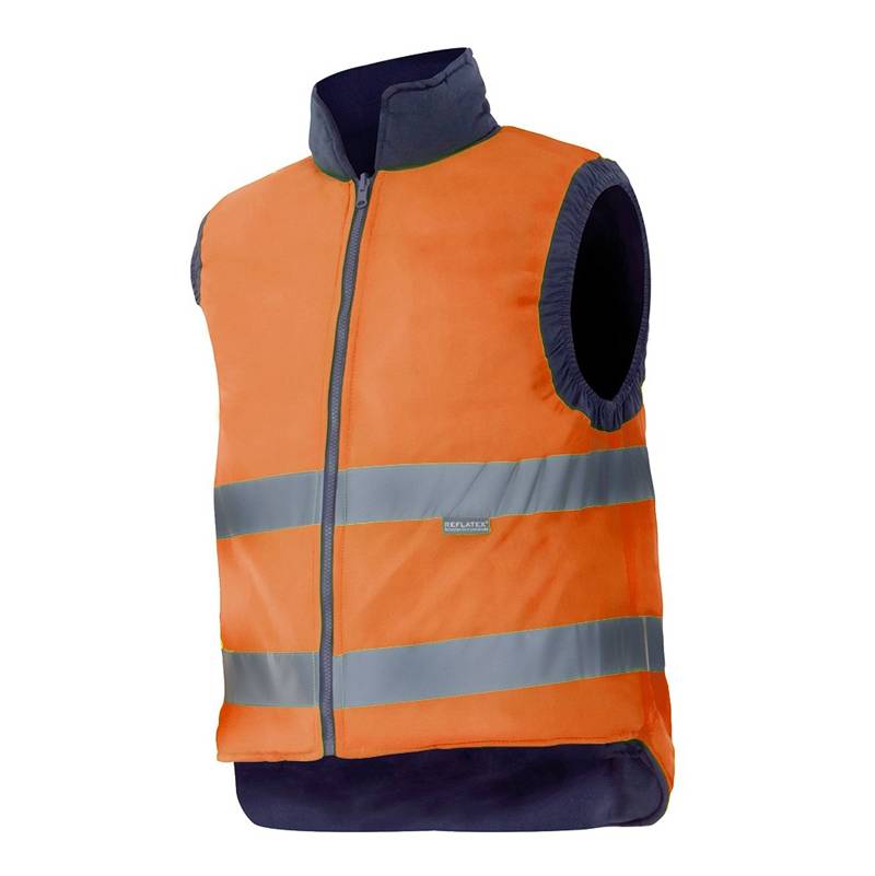 Chaleco acolchado reversible de Alta Visibilidad