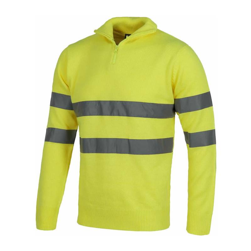 Camisola de gola alta de alta visibilidade