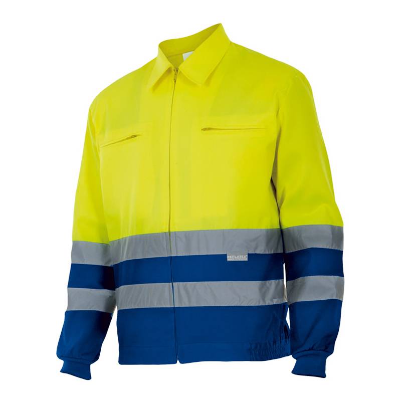 Cazadora de tergal bicolor Alta Visibilidad
