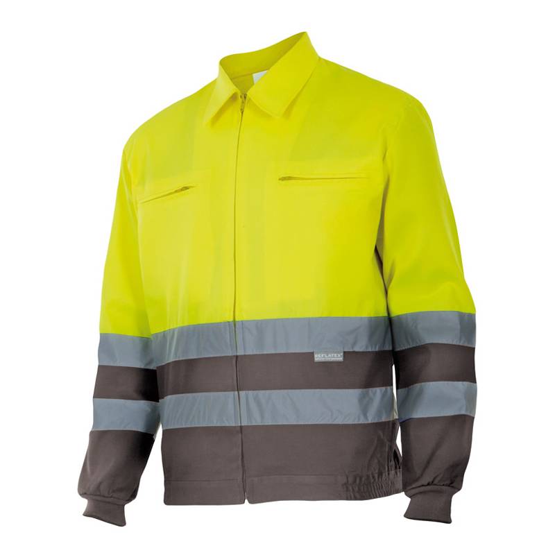 Cazadora de tergal bicolor Alta Visibilidad