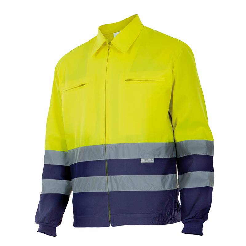 Cazadora de tergal bicolor Alta Visibilidad