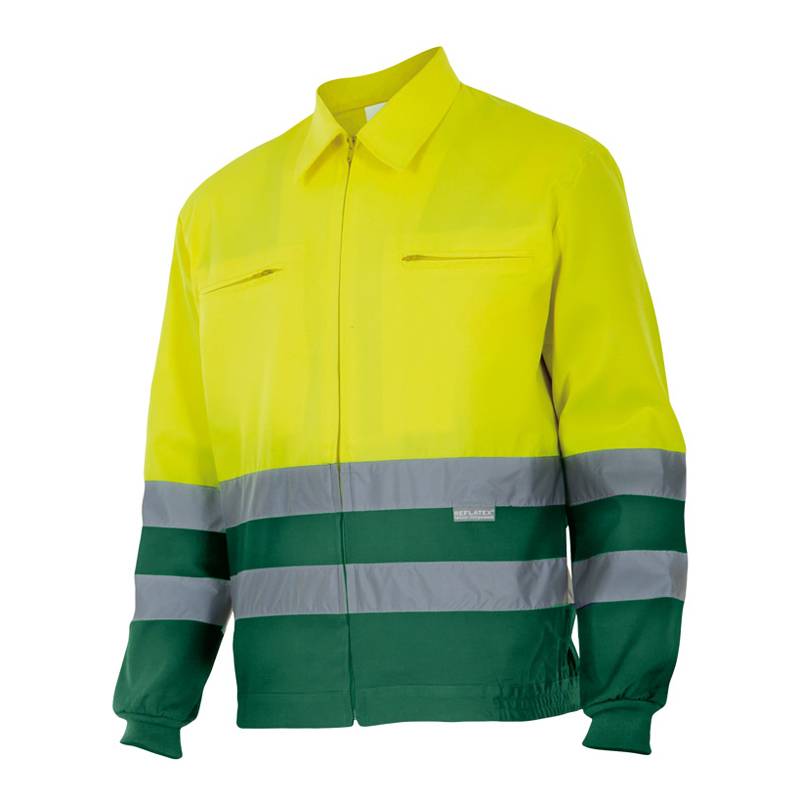 Cazadora de tergal bicolor Alta Visibilidad