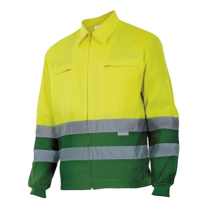 Cazadora de tergal bicolor Alta Visibilidad