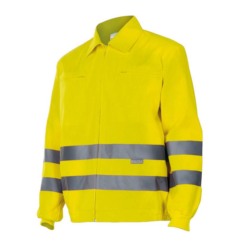 Cazadora de tergal de alta visibilidad