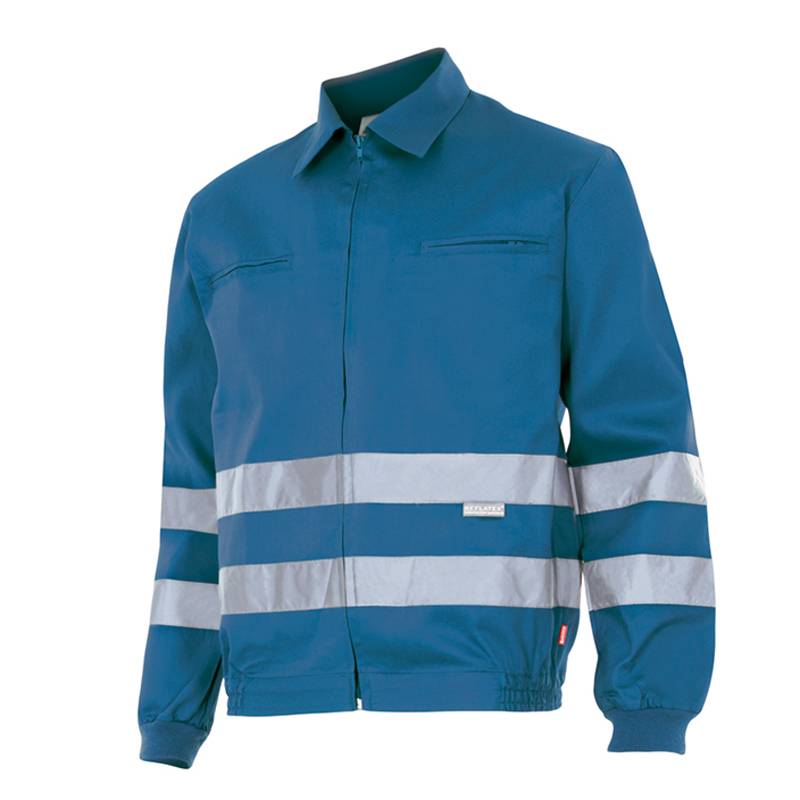 Cazadora con cintas de alta visibilidad