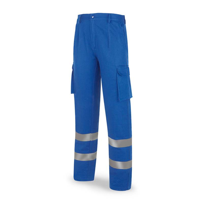 Pantalón azulina algodón