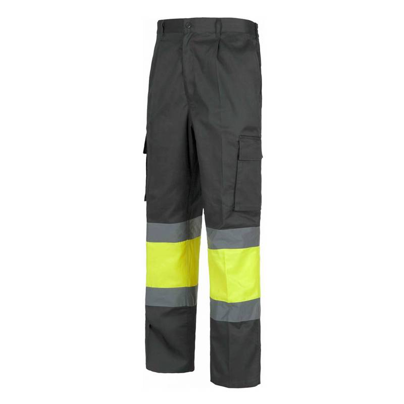 Pantalón bicolor alta visibilidad elástico en cintura - KRNN Prove