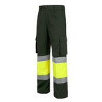 Pantalón bicolor alta visibilidad elástico en cintura - KRNN Prove