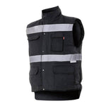 Chaleco acolchado con cintas reflectantes 205904