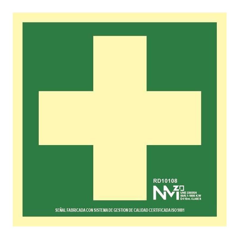 SEÑAL FOTOLUMINISCENTE BOTIQUIN