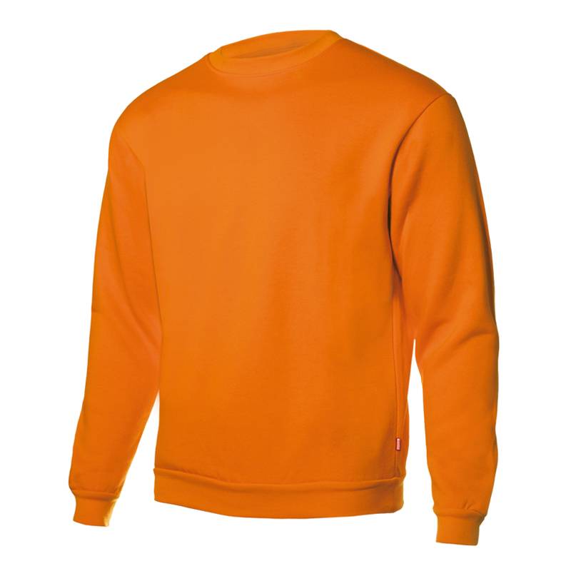 Sudadera de cuello redondo y puños ajustados en varios colores