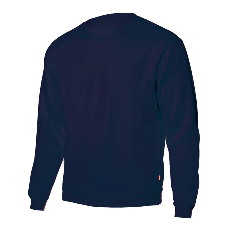 Sudadera de cuello redondo y puños ajustados en varios colores