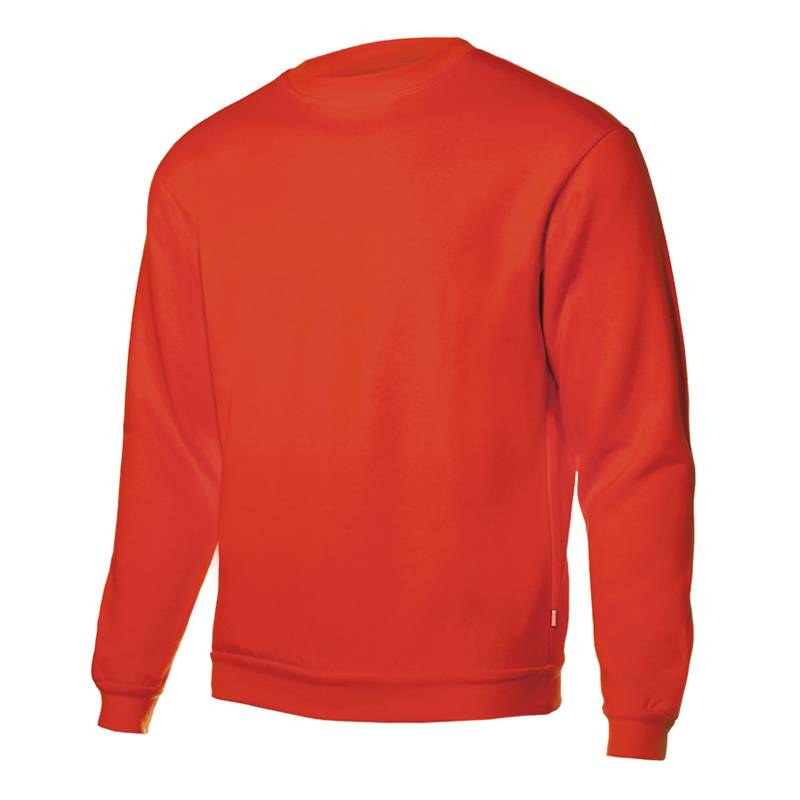 Sudadera de cuello redondo y puños ajustados en varios colores