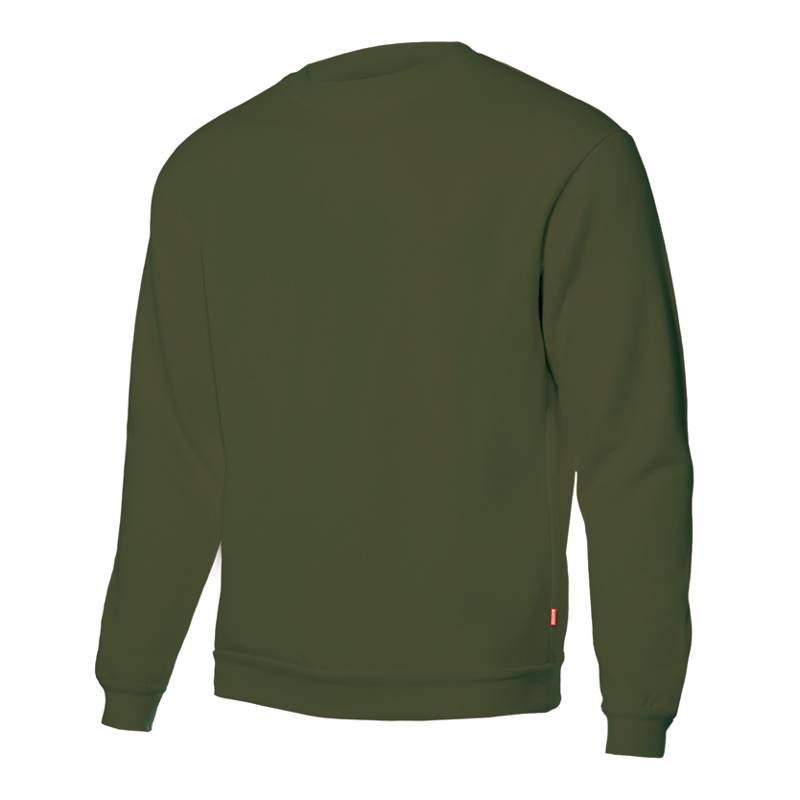 Sudadera de cuello redondo y puños ajustados en varios colores