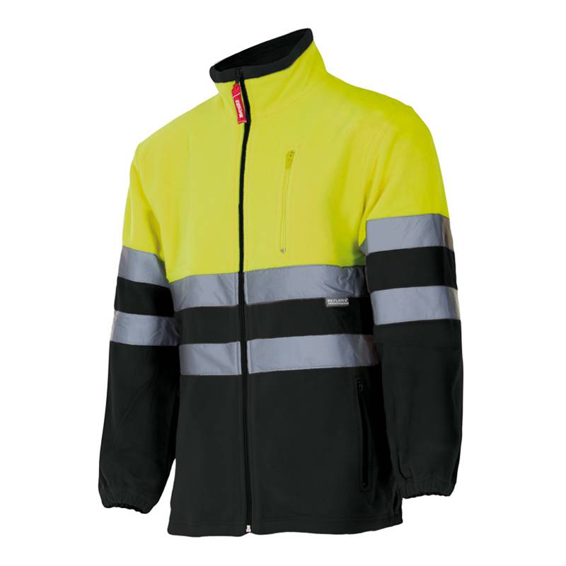 Chaqueta polar bicolor de Alta Visibilidad