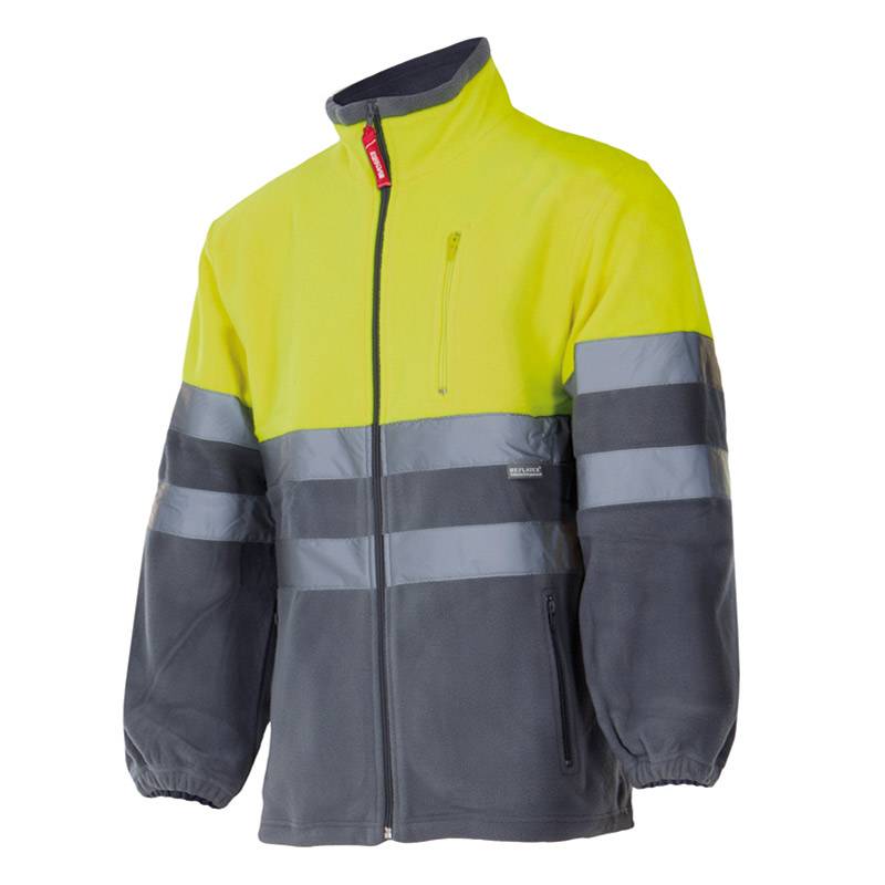 Chaqueta polar bicolor de Alta Visibilidad