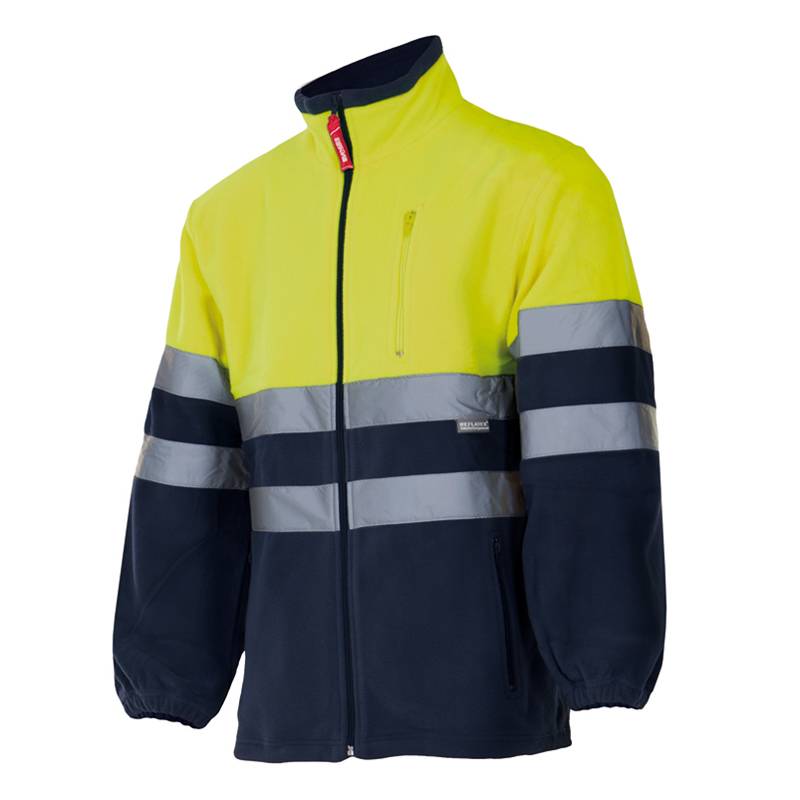 Chaqueta polar bicolor de Alta Visibilidad