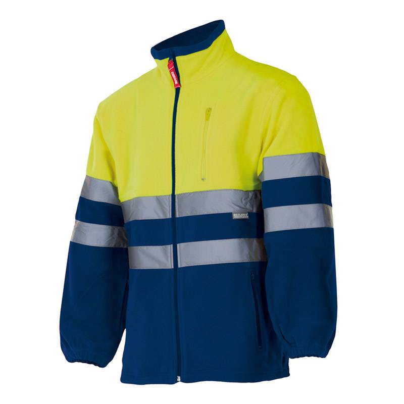 Chaqueta polar bicolor de Alta Visibilidad