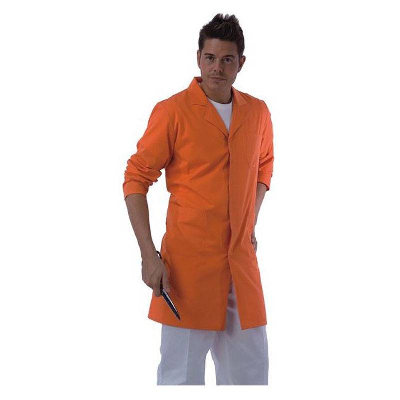 Bata corta unisex con cierre de corchetes ocultos - KRNN Prove