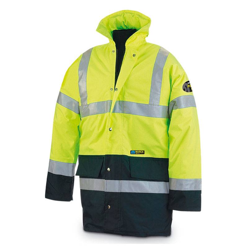 Parka MIX alta visibilidad transpirable