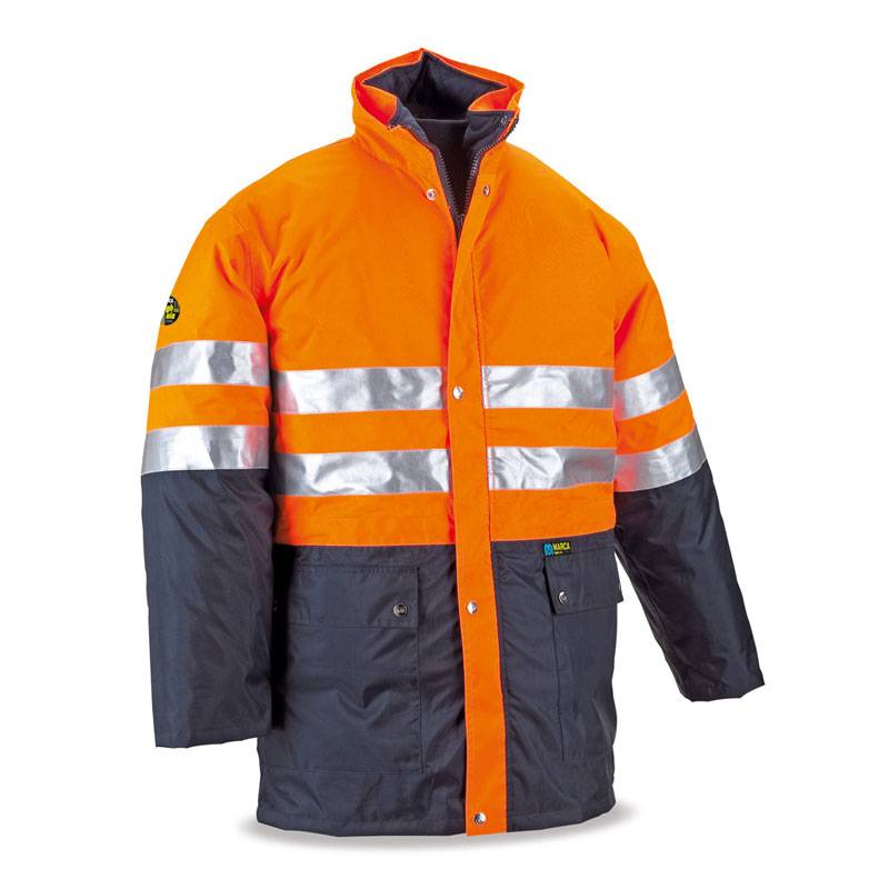 Parka triple uso alta visibilidad
