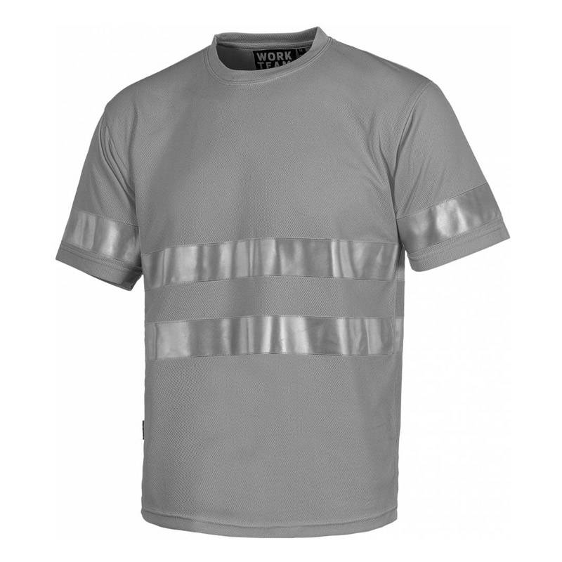 Camiseta manga corta con reflectantes