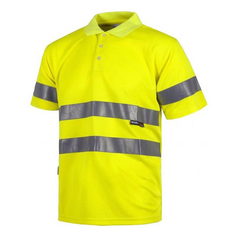 Polo manga corta alta visibilidad - KRNN Prove