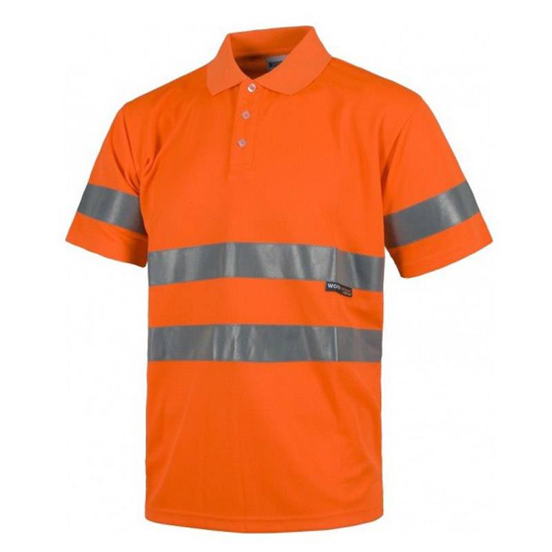 Polo manga corta alta visibilidad - KRNN Prove