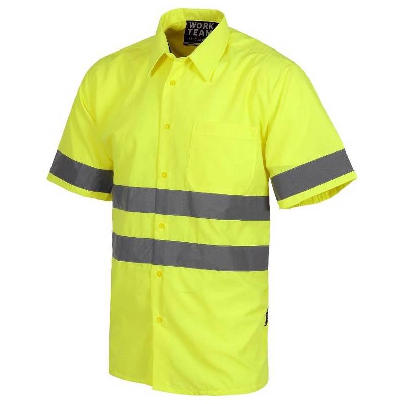 Camisa manga corta A.V. con cierre de botones - KRNN Prove