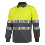 Polo combinado alta visibilidad manga larga