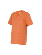 Camisola manga corta cuello pico Velilla 589