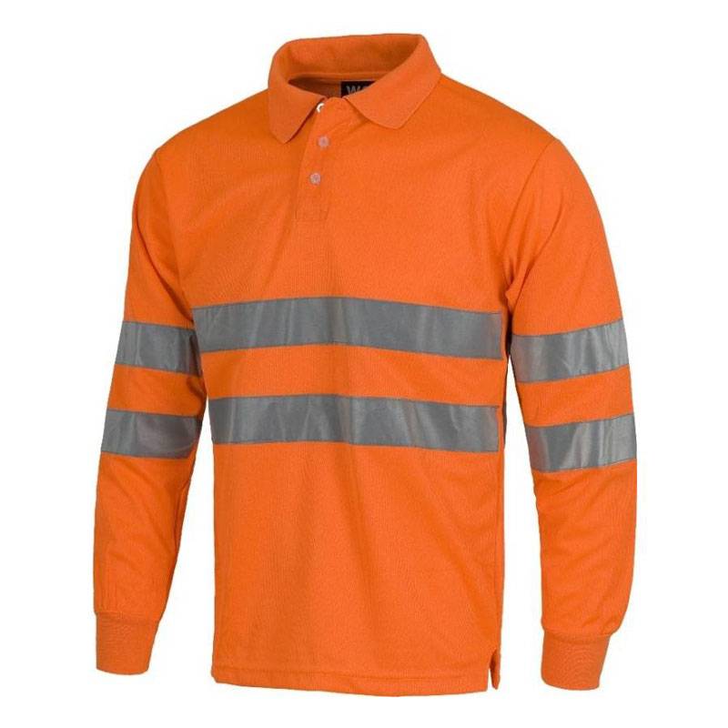 Polo manga larga alta visibilidad - KRNN Prove