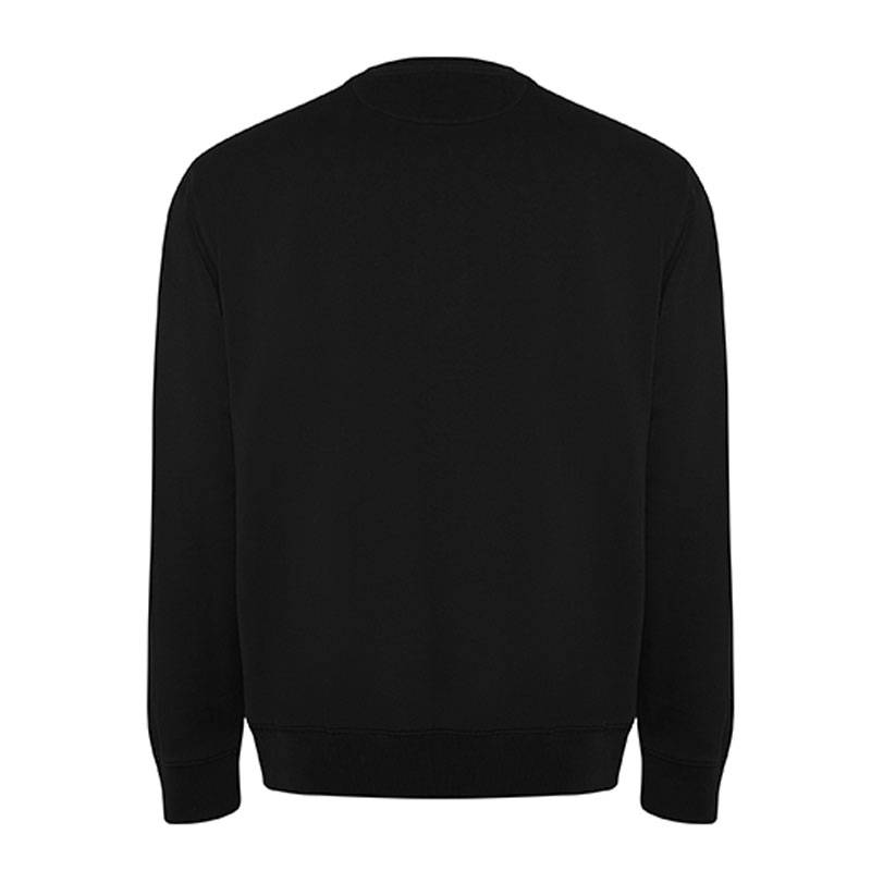 SWEATSHIRT DE ALGODÃO BIOLÓGICO COM GOLA REDONDA