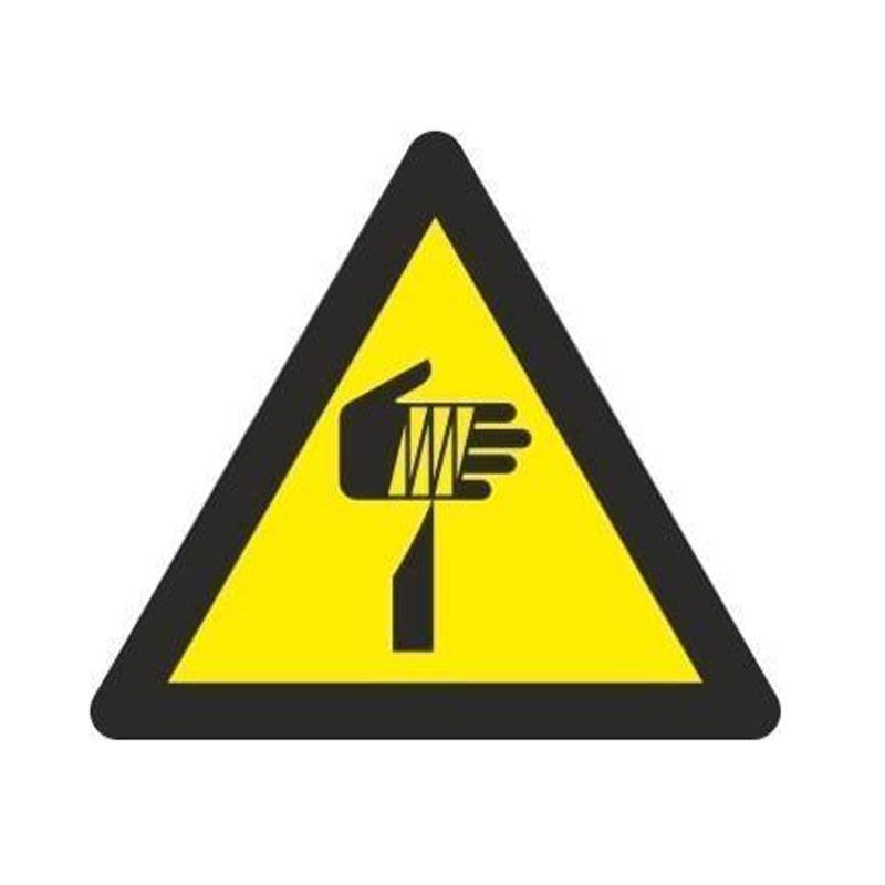 ADHESIVO TRIANGULAR PELIGRO AFILADO