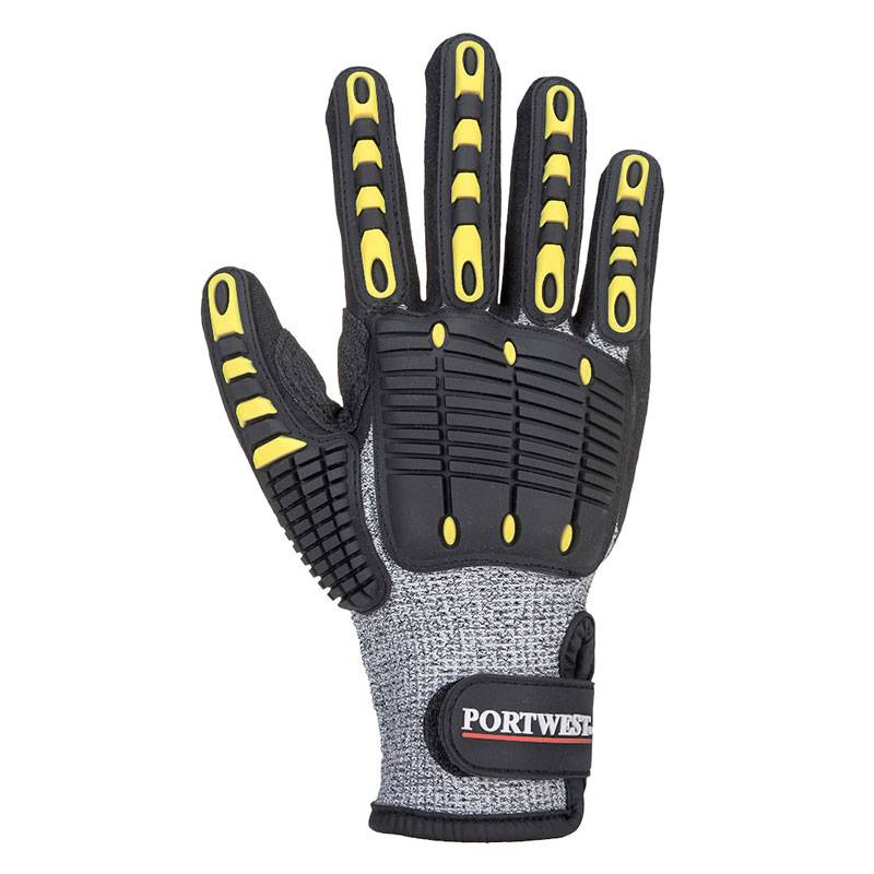 Guante anticorte y anti golpes