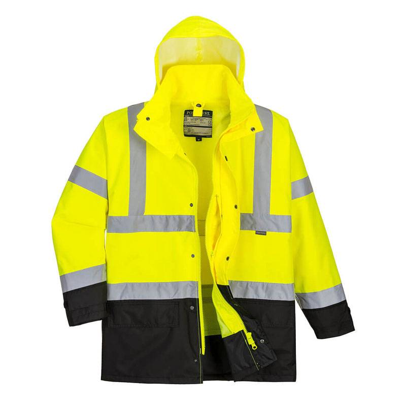 Parka alta visibilidad desmontable 5 en 1