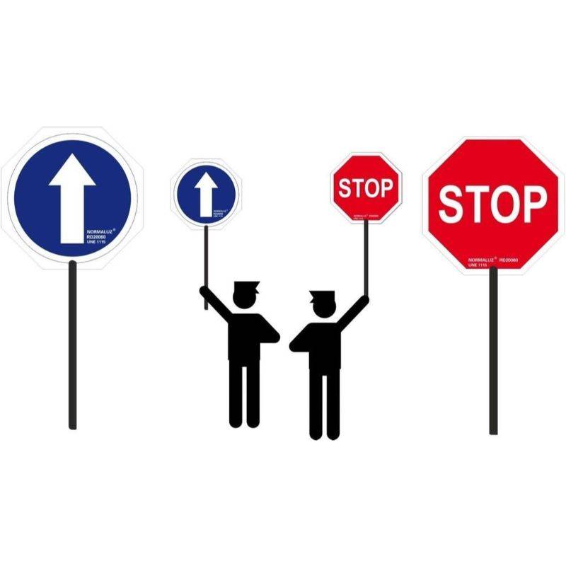 PALETA STOP PVC