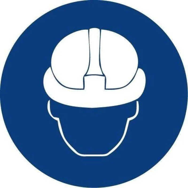 ADHESIVO CIRCULAR OBLIGATORIO CASCO 9 CM - Naisa Protección Laboral