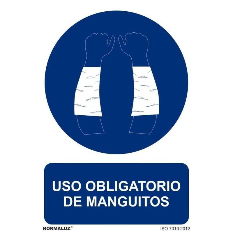 SEÑAL OBLIGATORIO MANGUITOS PVC