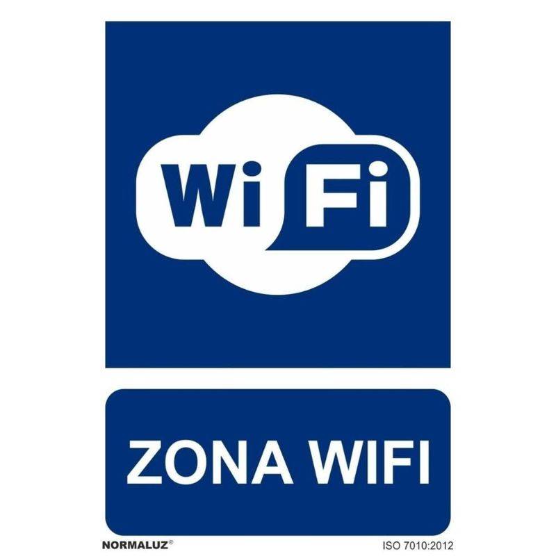 SEÑAL ZONA WIFI PVC