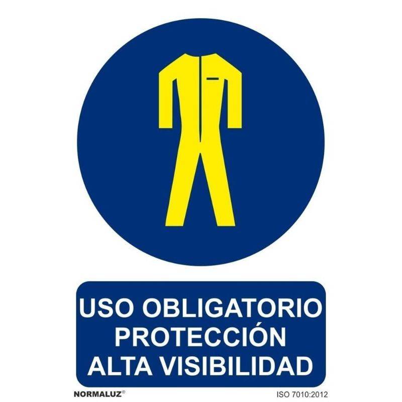 SEÑAL OBLIGATORIO ROPA ALTA VISIBILIDAD PVC