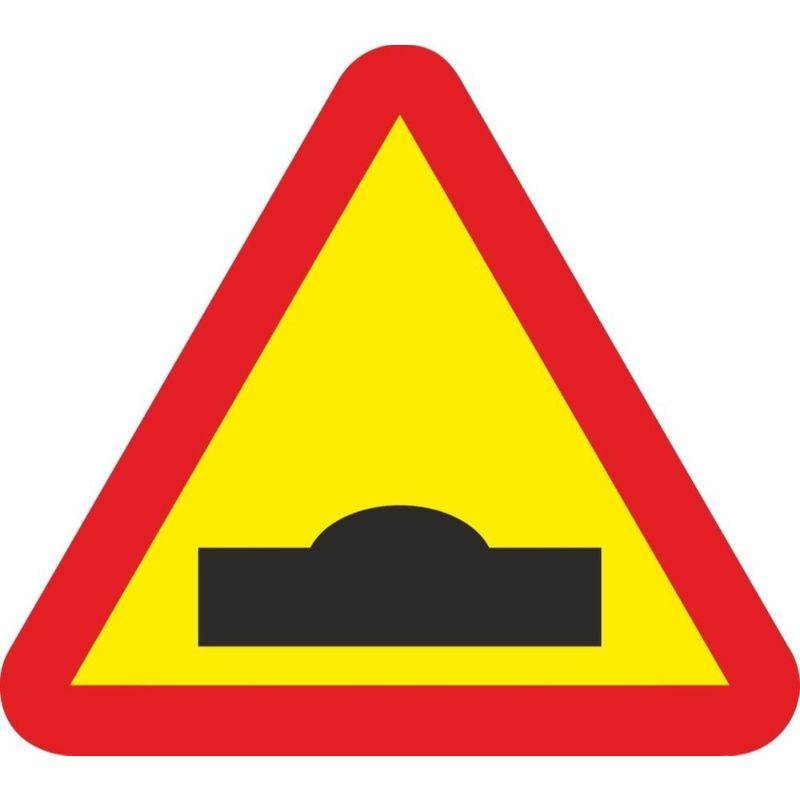 SEÑAL VIAL RESALTO ACERO TERMOLACADO