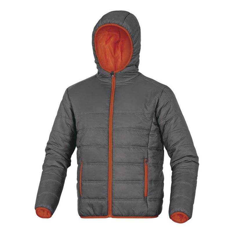 Chaqueta plumas combinada