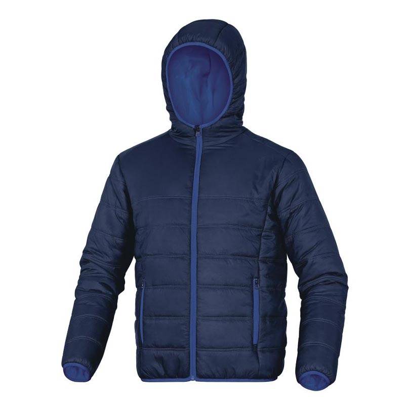 Chaqueta plumas combinada