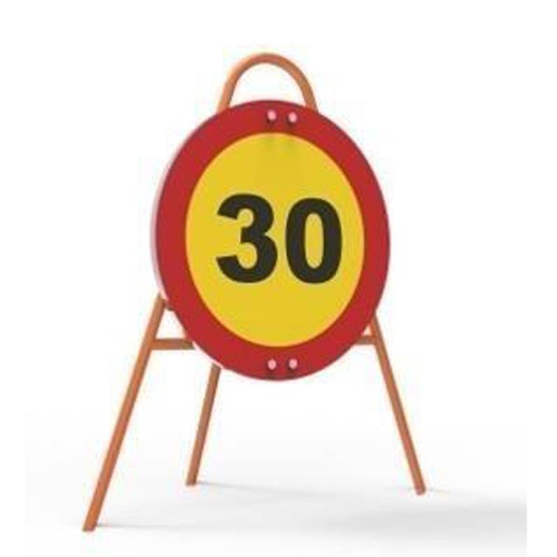 TRIPODE TRIANGULAR PARA SEÑALES METALICAS