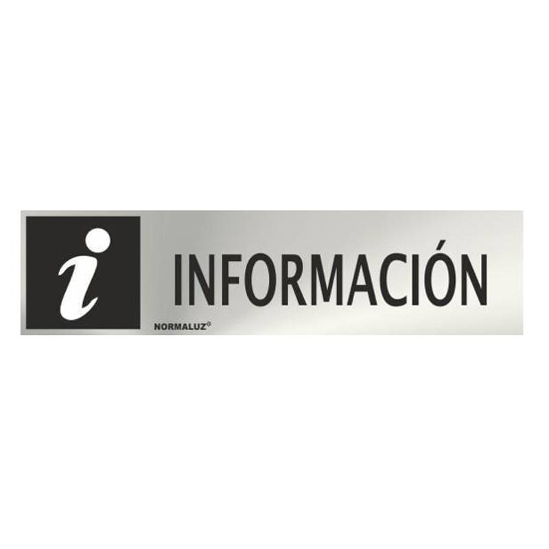 PLACA DE INFORMAÇÃO EM AÇO INOXIDÁVEL