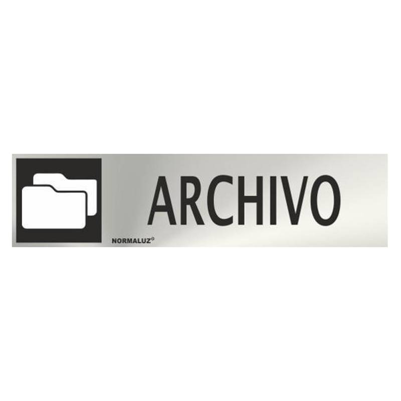 SEÑAL INOXIDABLE ARCHIVO