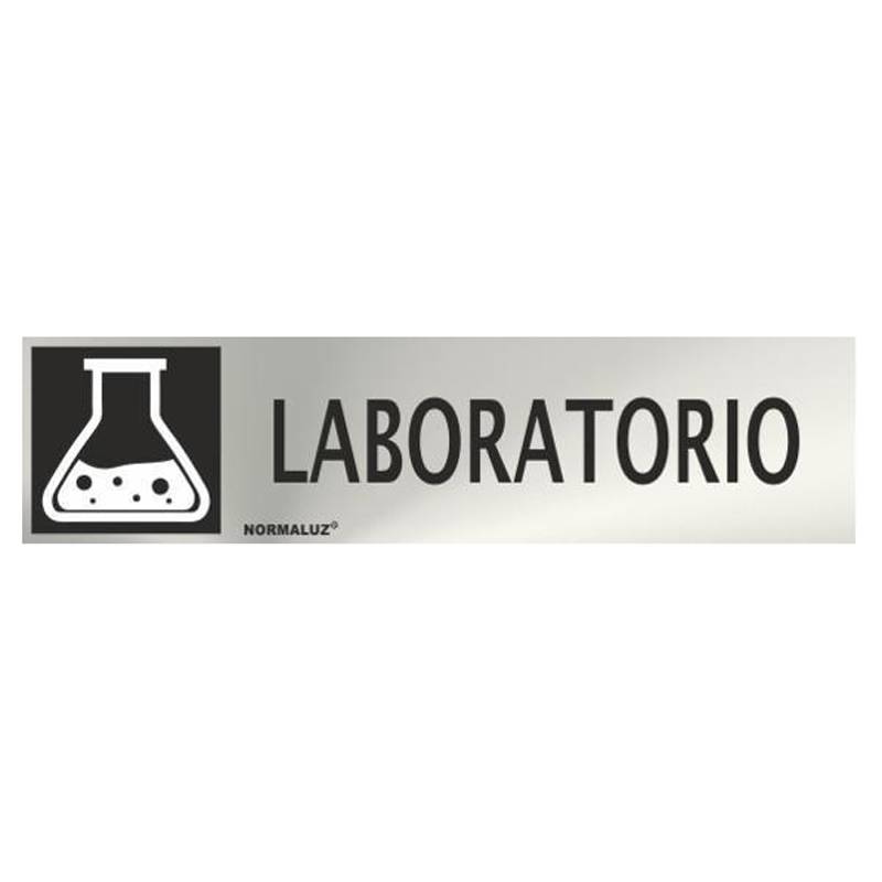 SEÑAL INOXIDABLE LABORATORIO